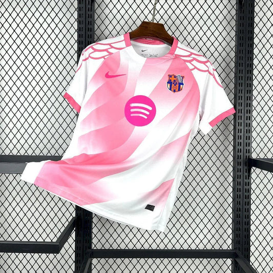 Maillot FC Barcelone Concept Rose & Blanc 2025-26